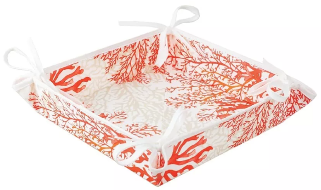 Provencal "coated" bread basket (Lagon. coral)